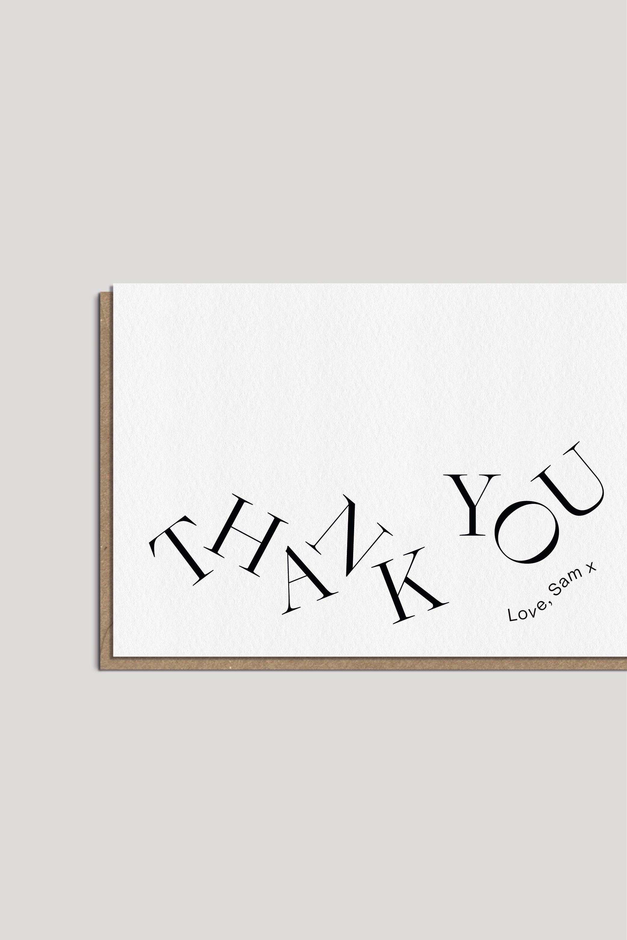 Bella's Thank You Notes — Printed